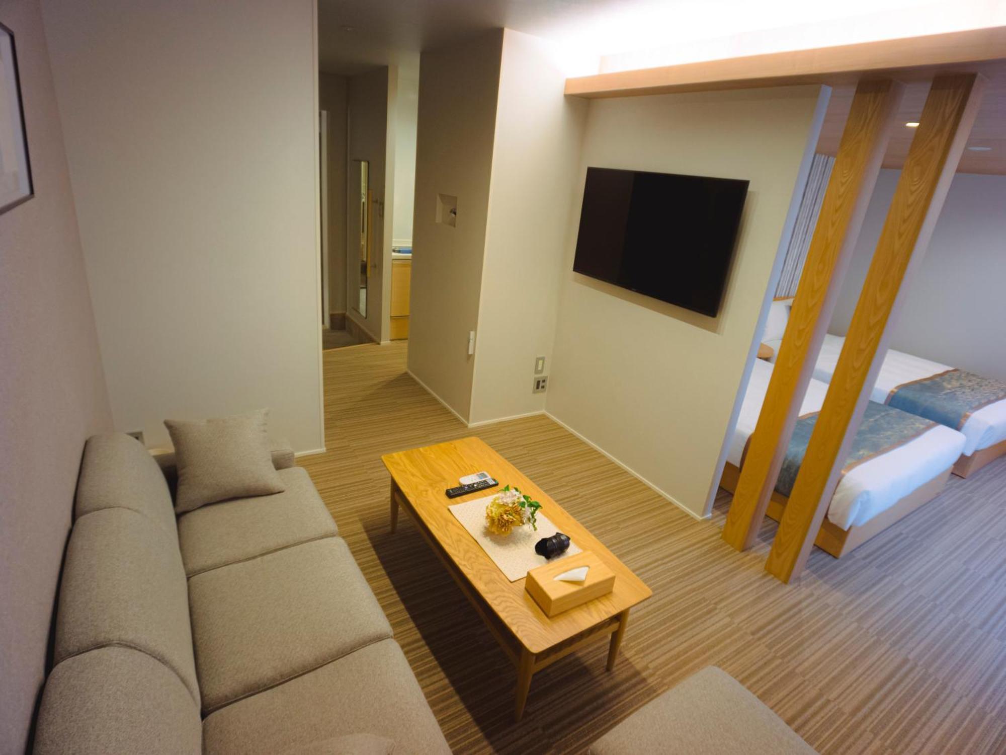 Aparthotel Grand Base Hakata Sumiyoshi Fukuoka  Zimmer foto